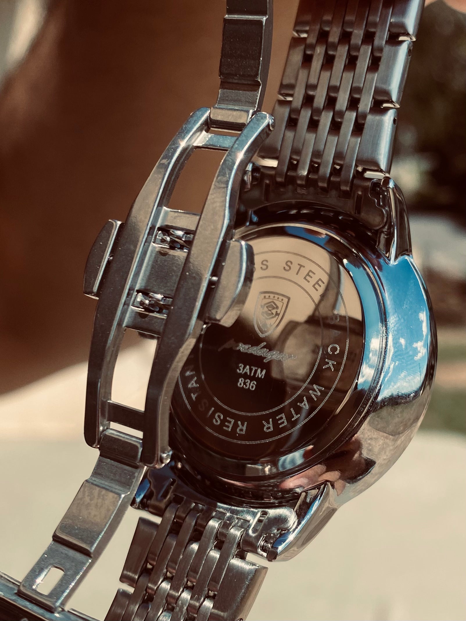 Poedagar Men's Quartz Watch - Buy 1 Get 3 Free