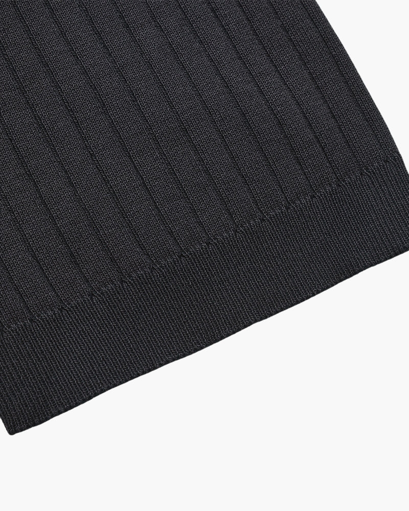 Premium Ribbed Cotton Polo Shirt