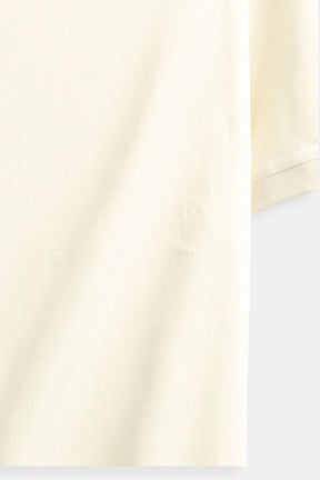 Wool-Blend Structured Polo Shirt