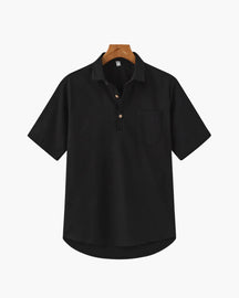 Casablanca Linen Polo Shirt