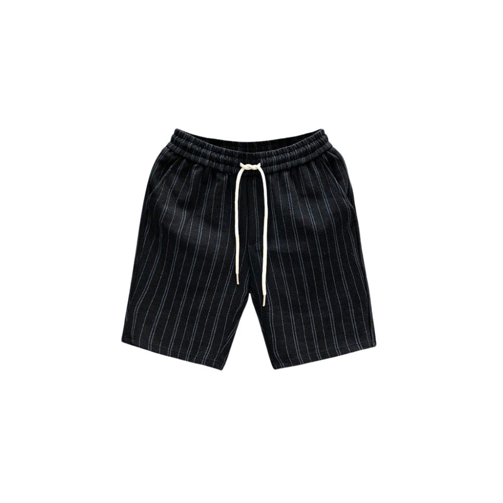 Men’s Striped Sweatshorts – Soft & Stylish Fit