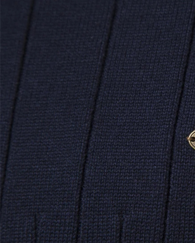 Autumn Zipper Sweater – Warm Cotton Knit Sweater