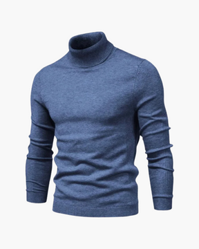 Litasmen Slim Fit High Neck Sweater – Elegant Cotton Blend