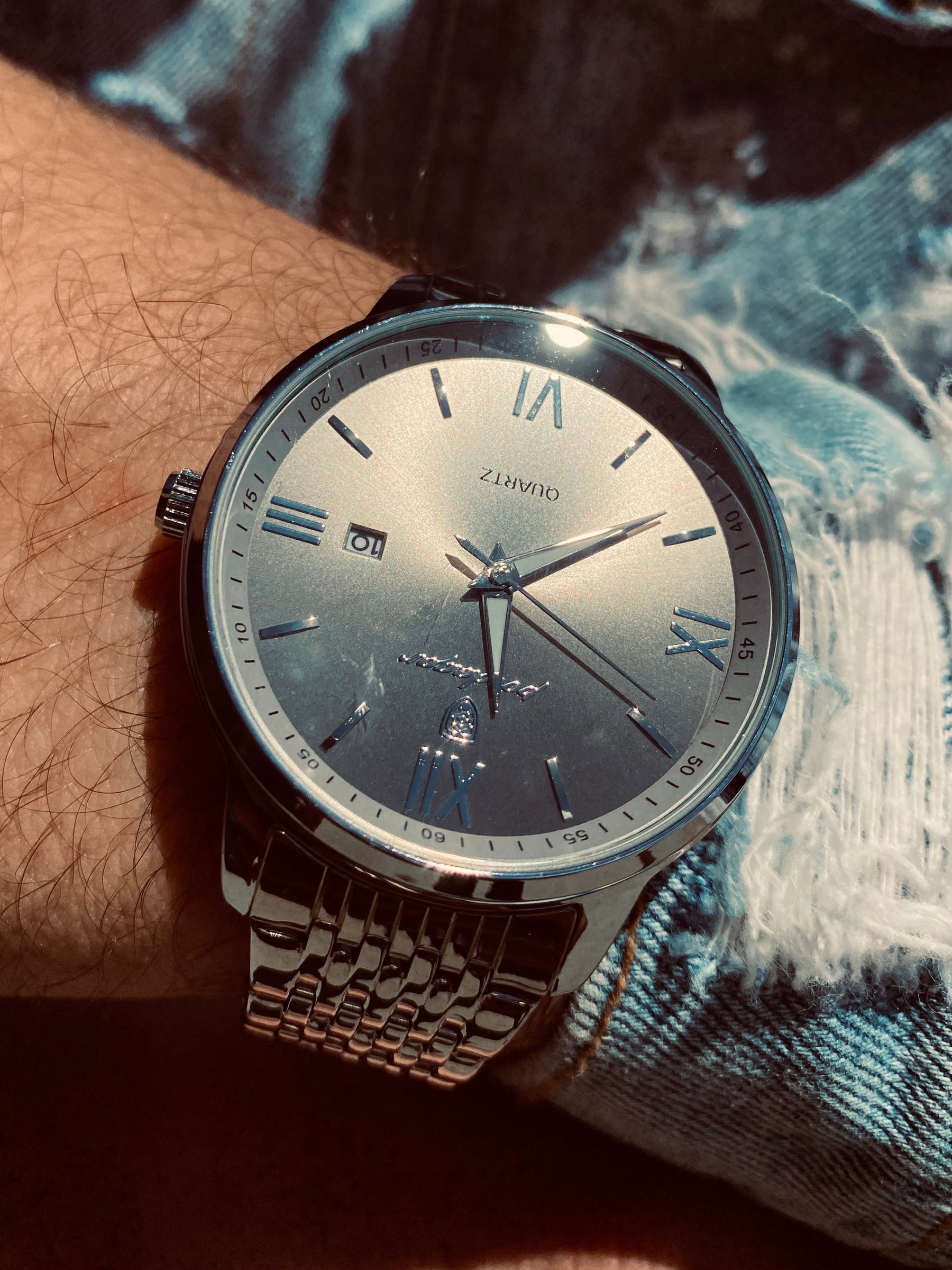 Poedagar Men's Quartz Watch - Buy 1 Get 3 Free