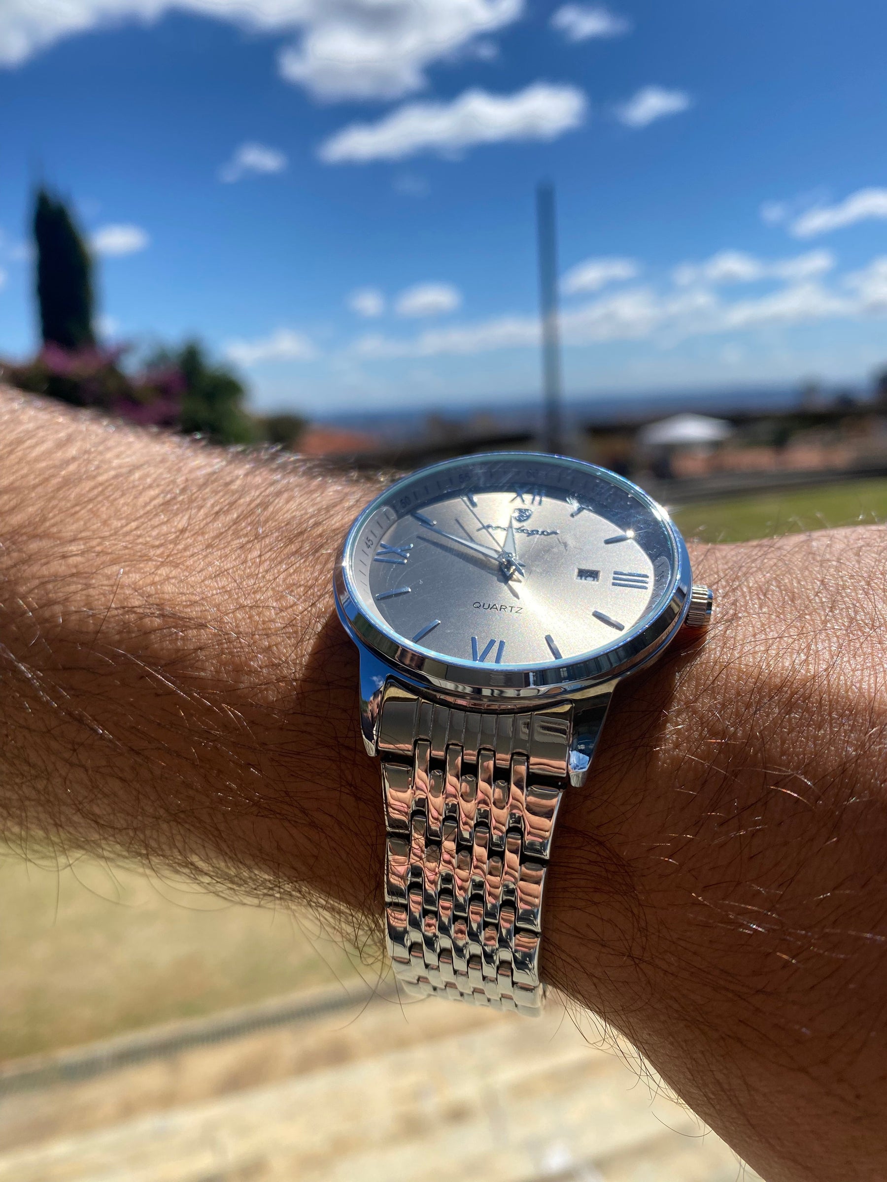 Poedagar Men's Quartz Watch - Buy 1 Get 3 Free