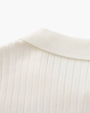 Premium Ribbed Cotton Polo Shirt