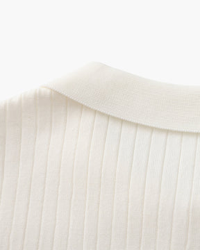 Premium Ribbed Cotton Polo Shirt