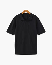 Premium Ribbed Cotton Polo Shirt
