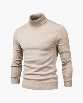 Litasmen Slim Fit High Neck Sweater – Elegant Cotton Blend