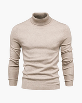 Litasmen Slim Fit High Neck Sweater – Elegant Cotton Blend