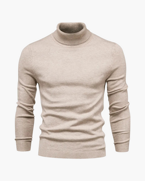 Litasmen Slim Fit High Neck Sweater – Elegant Cotton Blend
