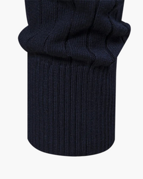 Autumn Zipper Sweater – Warm Cotton Knit Sweater