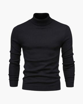 Litasmen Slim Fit High Neck Sweater – Elegant Cotton Blend