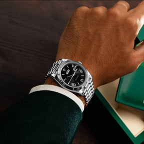 Litasmen Titan Luxe Watch – Premium Stainless Steel with Swiss Quartz Precision