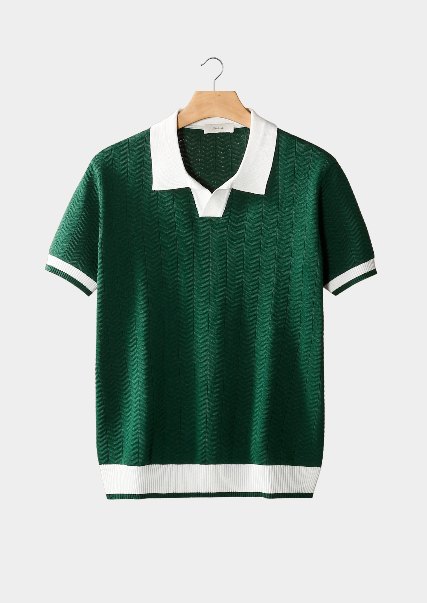 3D Textured Polo Shirt