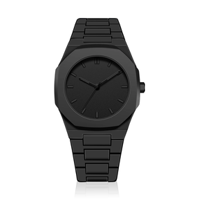 Litasmen Midnight Watch – Sleek Black Dial & Precision Quartz